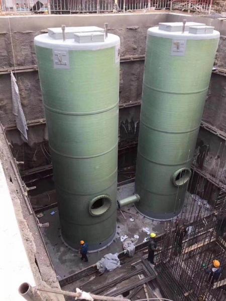 广州重庆OPPO智能生态科技园安装一体化污水提升泵